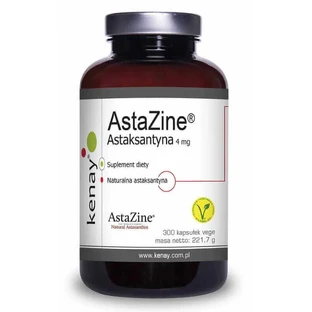 AstaZine Астаксантин 4 мг - 300 капсул, Kenay