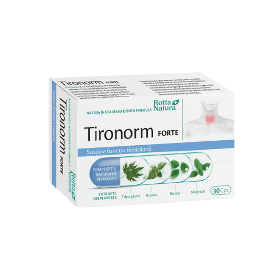 Тиронорм Форте Rotta Natura Tironorm Forte, 30 капсул: ціни та характеристики