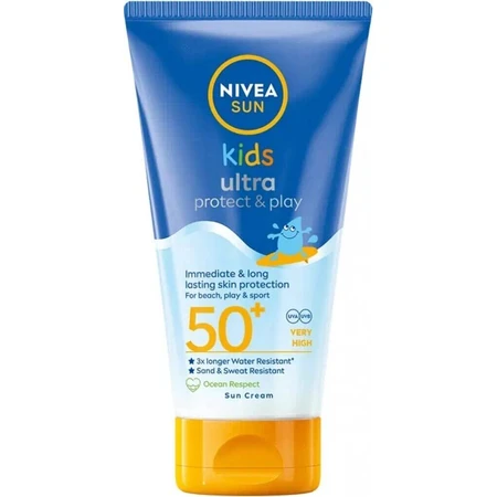 Nivea Sun Baby Lotion Protect&Play OF 50+ 1×150 мл, дитячий сонцезахисний лосьйон: ціни та характеристики