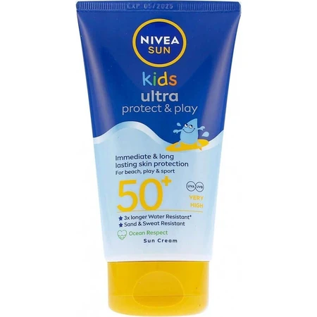 Nivea Sun Baby Lotion Protect&Play OF 50+ 1×150 мл, дитячий сонцезахисний лосьйон: ціни та характеристики