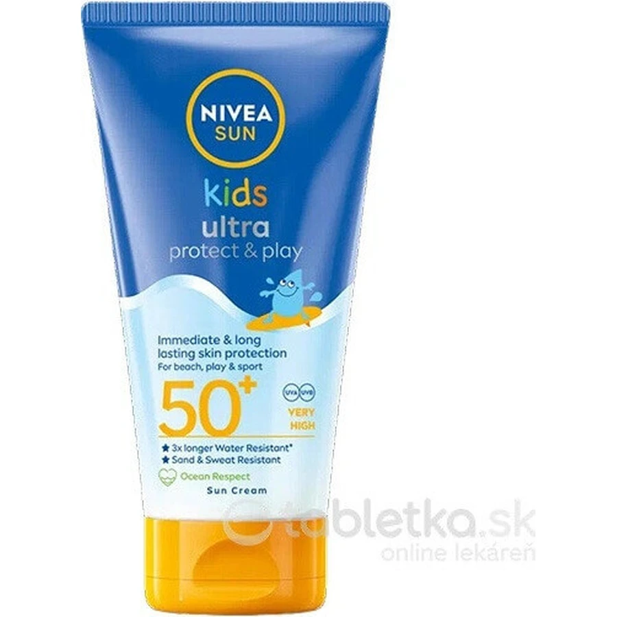 Nivea Sun Baby Lotion Protect&Play OF 50+ 1×150 мл, дитячий сонцезахисний лосьйон: ціни та характеристики