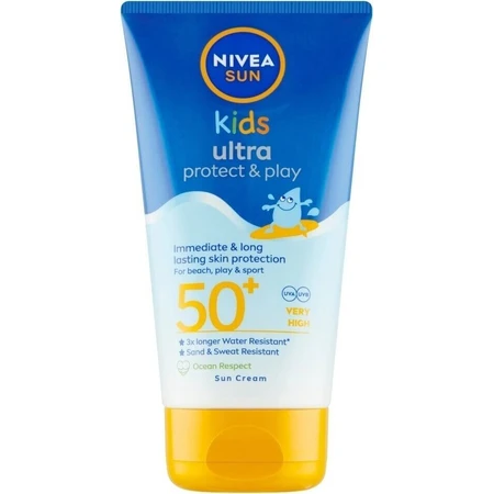 Nivea Sun Baby Lotion Protect&Play OF 50+ 1×150 мл, дитячий сонцезахисний лосьйон: ціни та характеристики