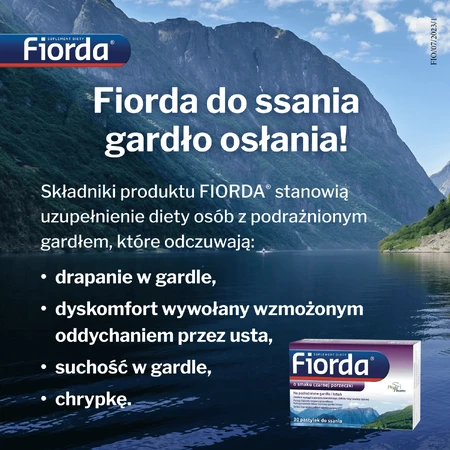 Фіорда, зі смаком чорної смородини, 30 пастилок: ціни та характеристики