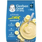 Каша Gerber На добраніч зернова з молоком, банан 230 г: ціни та характеристики