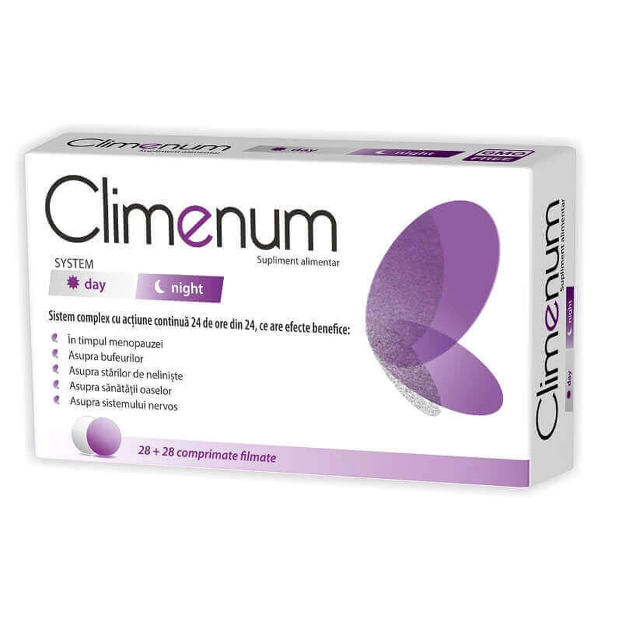 Клименум День и Ночь Climenum Zdrovit Day & Night, 28+28 таблеток: цены и характеристики