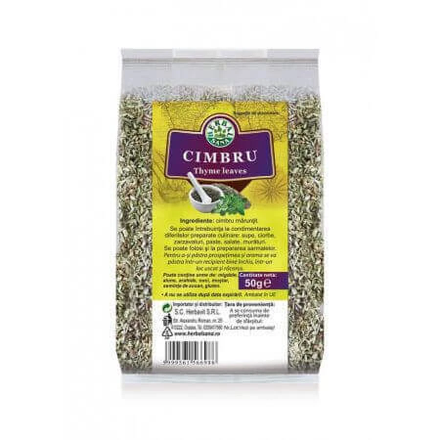 Чебрець, 50 г, Herbal Sana: ціни та характеристики
