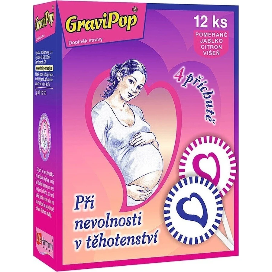 GraviPop 1×12 шт, льодяники: ціни та характеристики