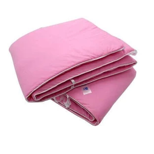 Набір бічних захисних бортиків для дитячого ліжечка Pink, 180 x 35 см, Baltic Bebe