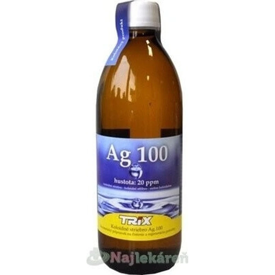 Pharma Activ Колоїдне срібло Ag100 1×500 мл, 20 ppm, колоїдне срібло: ціни та характеристики