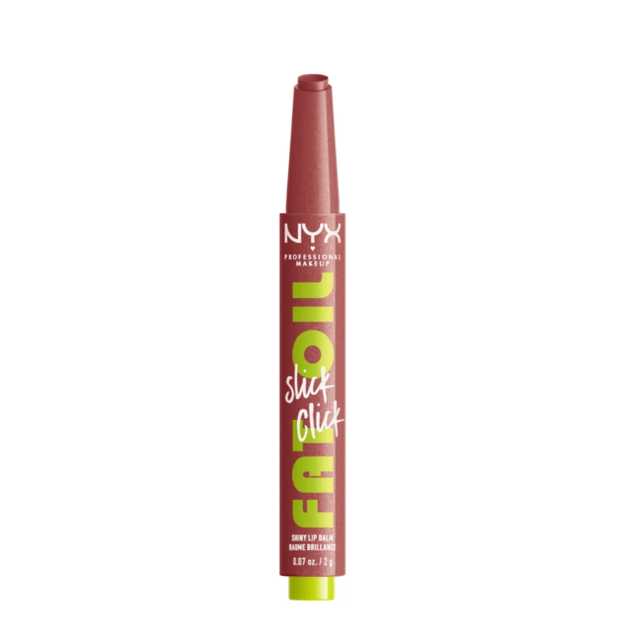 NYX Professional Makeup Fat Oil Slick Click Тональний бальзам для губ 03 Без фільтру 2 г: ціни та характеристики