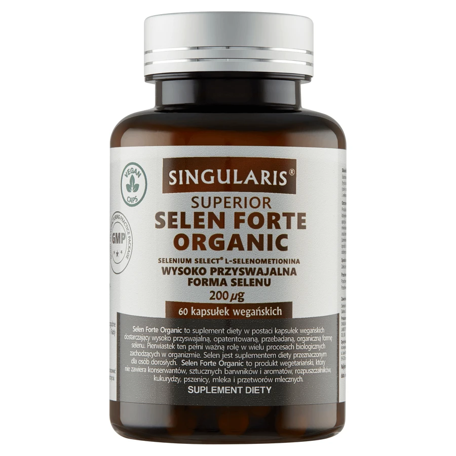Singularis Superior Selenium Forte Organic 60 капсул: ціни та характеристики