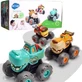 Набор из 3 машинок Bebe Monster Truck, 18 месяцев+, Hola