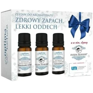 Набір для ароматерапії Optima Natura Healthy Fragrance Апельсин 10 мл + Зодзея 10 мл + Сосна 10 мл