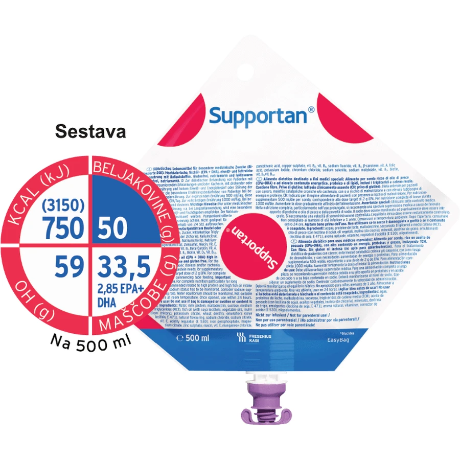 Supportan Netrual butur, 500 мл, Fresenius Kabi: ціни та характеристики