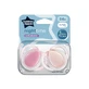 Ортодонтические пустышки Night Time, 0-6 месяцев, 2 штуки, розовые, Tommee Tippee