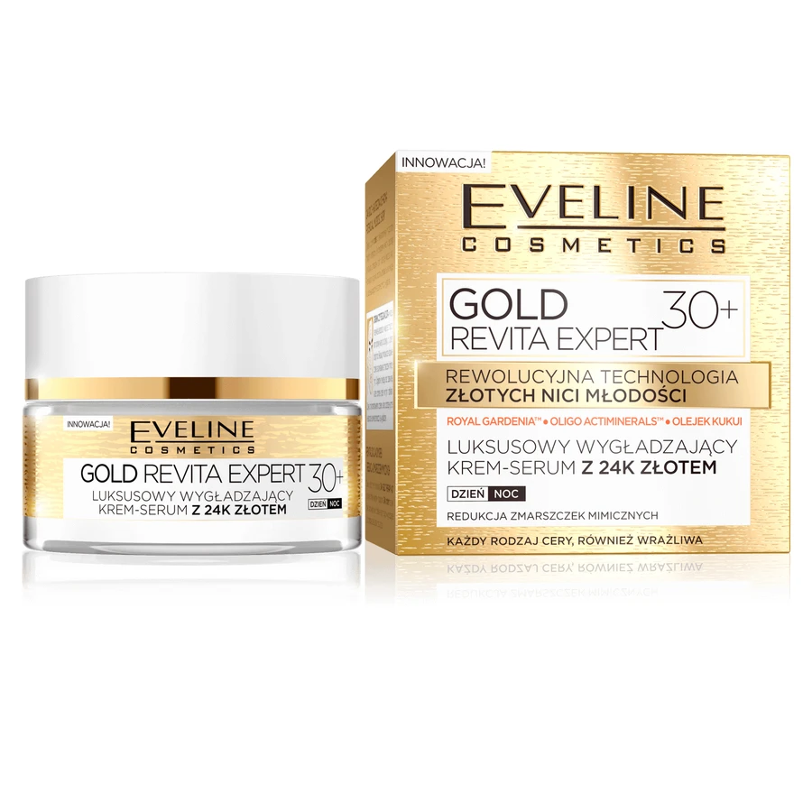 Eveline Gold Revita Expert відлущуючий розкішний крем-сироватка 50 мл: ціни та характеристики