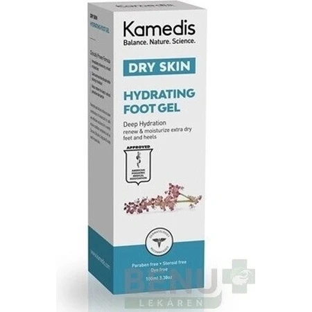 Kamedis DRY SKIN HYDRATING FOOT GEL 1×50 мл, зволожуючий гель для ніг: ціни та характеристики