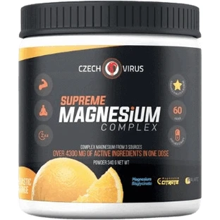 Чешский вирус Supreme Magnesium Complex, фантастический апельсин 340 г