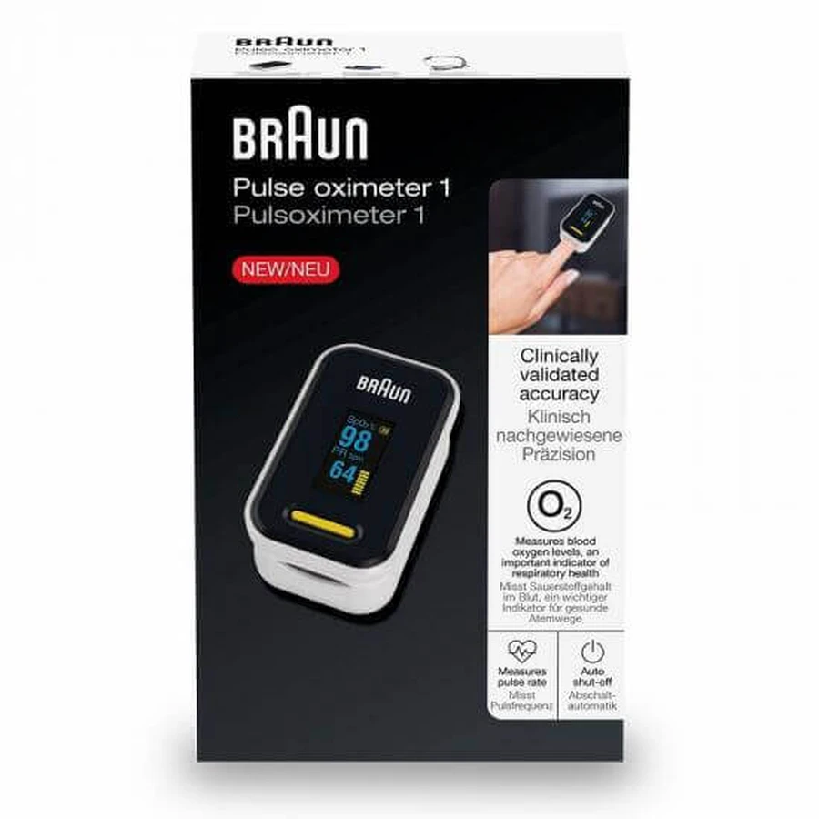 Медичний пульсоксиметр Braun YK-81C: ціни та характеристики