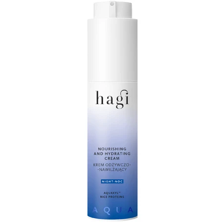 Hagi Aqua Zone, відновлюючий та зволожуючий нічний крем, для шкіри, що потребує регенерації, 50 мл: ціни та характеристики