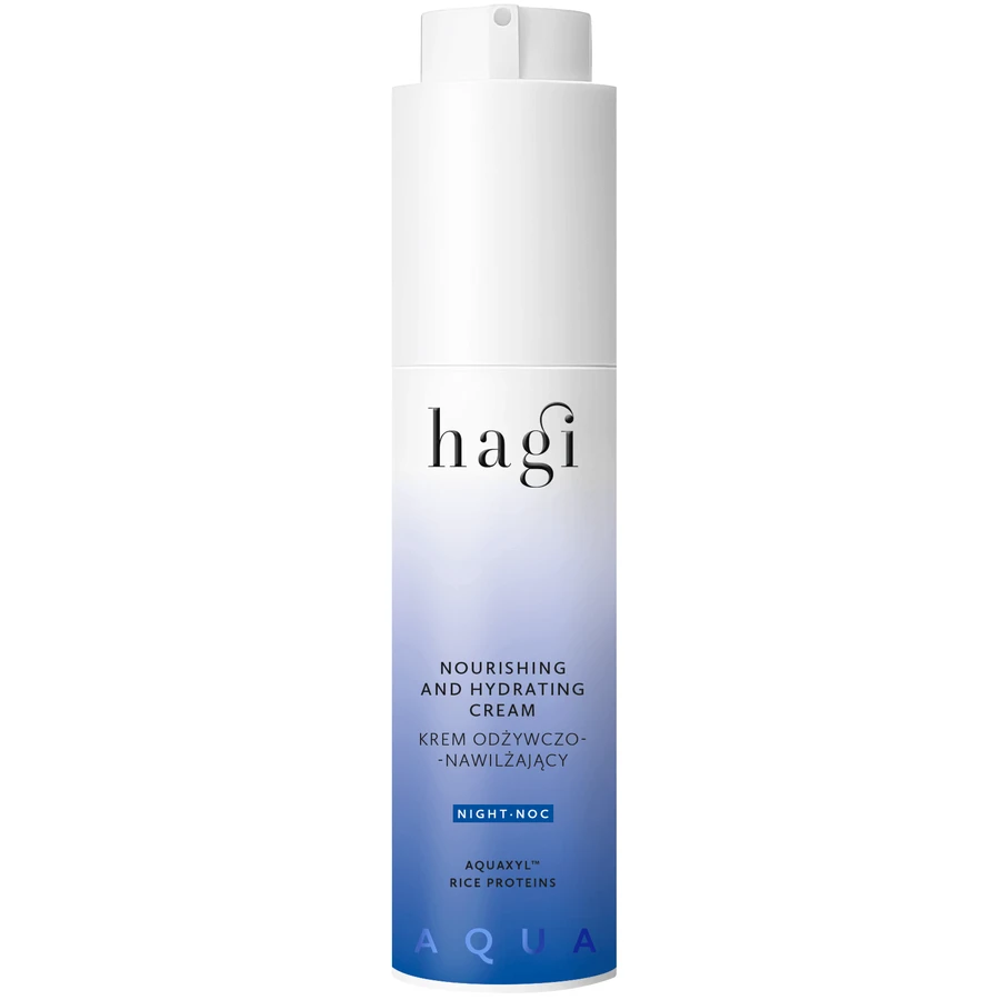 Hagi Aqua Zone, відновлюючий та зволожуючий нічний крем, для шкіри, що потребує регенерації, 50 мл: ціни та характеристики