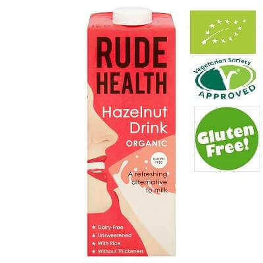 Органічне арахісове рослинне молоко, 1л, Rude Health: ціни та характеристики