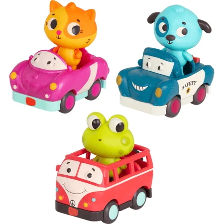 B-Toys Светящийся автомобиль со звуками 3 шт: цены и характеристики