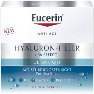Eucerin Hyaluron - Filler + 3x Effect Нічний зволожуючий бустер 50 мл