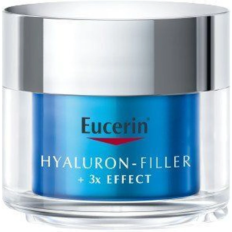 Eucerin Hyaluron - Filler + 3x Effect Нічний зволожуючий бустер 50 мл: ціни та характеристики