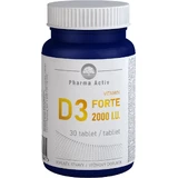 Pharma Activ Вітамін D3 FORTE 2000 МО 1×30 табл. по 1 мл, харчова добавка