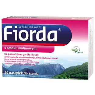 Fiorda, со вкусом малины, 30 пастилок