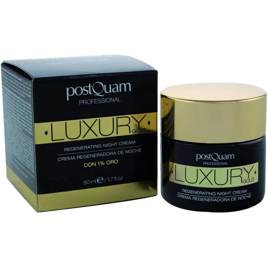 PostQuam Professional Luxury Gold, розкішний регенерований ноні-крем з 1% золота 50 мл: ціни та характеристики