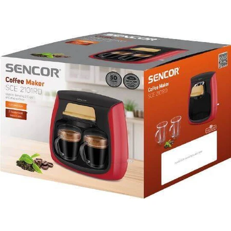 Кофемашина Sencor SCE 2101RD: цены и характеристики