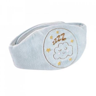 Пояс BabyJem Sleepy Cloud от колик с вишневыми косточками, синий