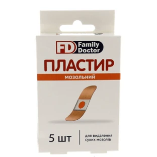 Пластир Family Plast мозольний 2 см х 6 см №5