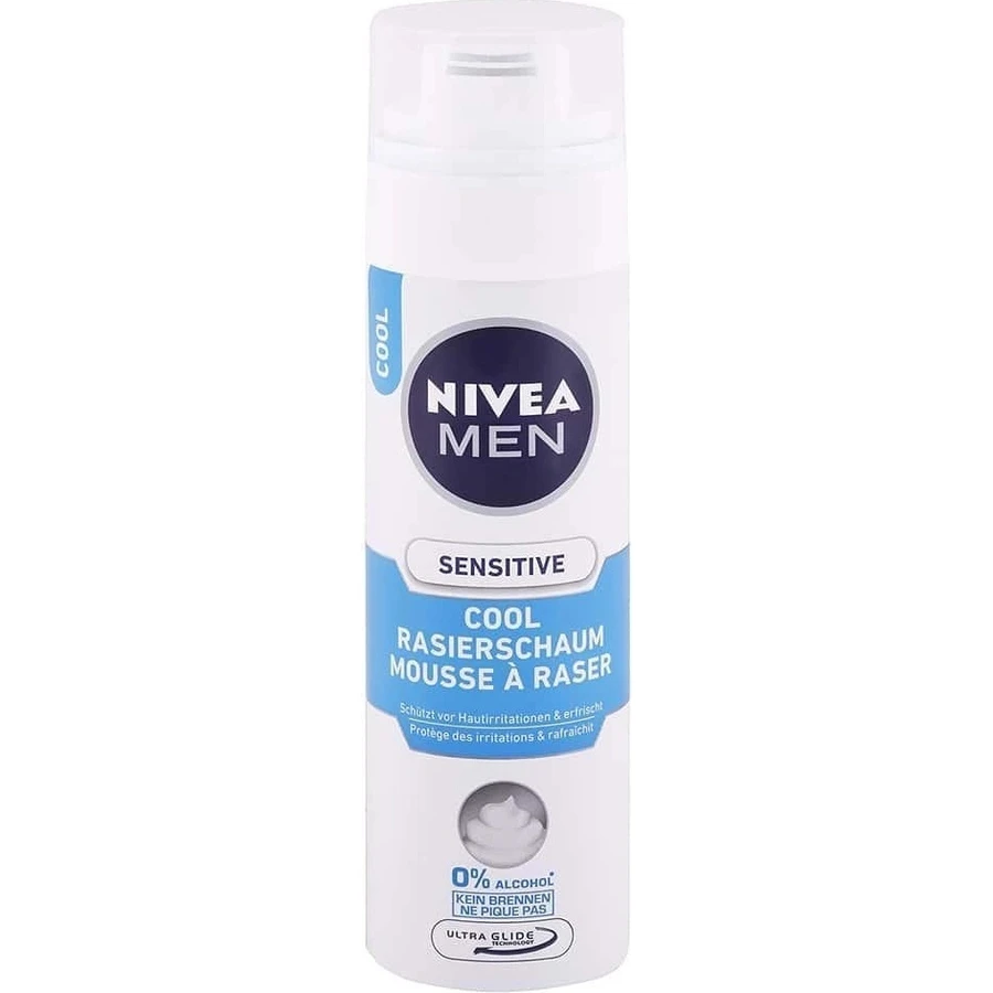 NIVEA MEN Sensitive Cooling 1×200 мл, піна для гоління: ціни та характеристики