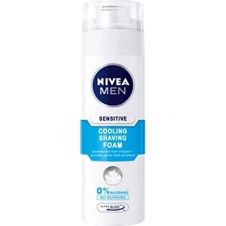 NIVEA MEN Sensitive Cooling 1×200 мл, піна для гоління: ціни та характеристики