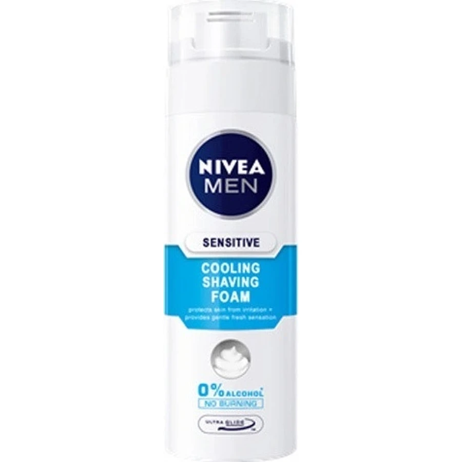 NIVEA MEN Sensitive Cooling 1×200 мл, піна для гоління: ціни та характеристики