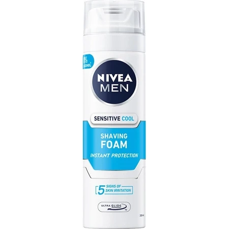 NIVEA MEN Sensitive Cooling 1×200 мл, піна для гоління: ціни та характеристики