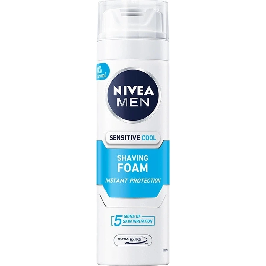 NIVEA MEN Sensitive Cooling 1×200 мл, піна для гоління: ціни та характеристики