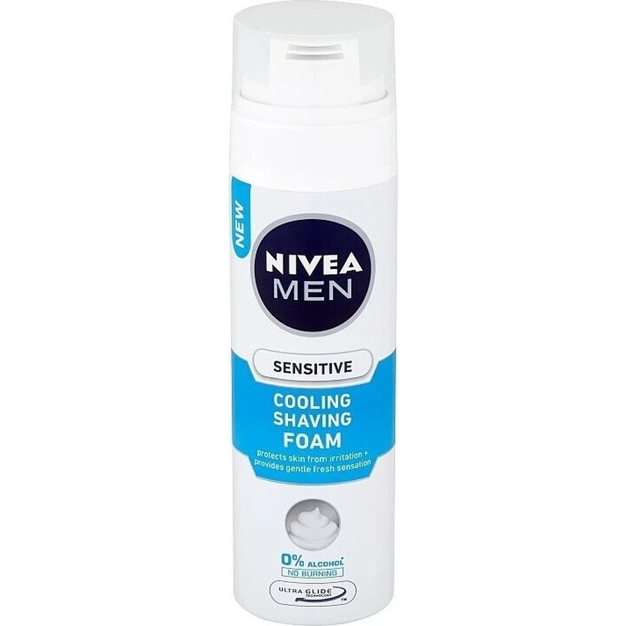 NIVEA MEN Sensitive Cooling 1×200 мл, піна для гоління: ціни та характеристики
