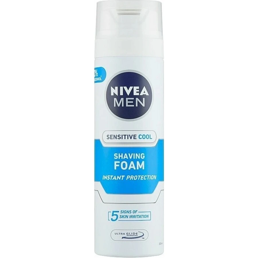 NIVEA MEN Sensitive Cooling 1×200 мл, піна для гоління: ціни та характеристики