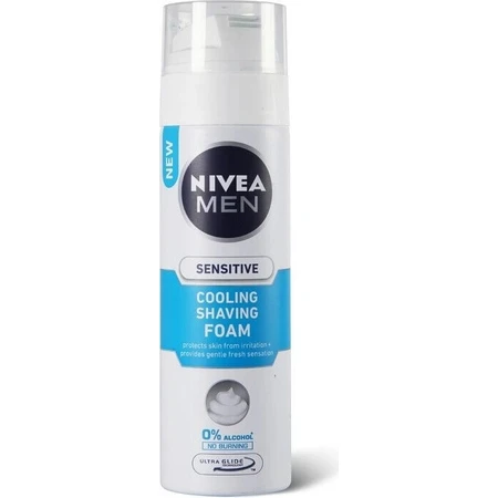NIVEA MEN Sensitive Cooling 1×200 мл, піна для гоління: ціни та характеристики