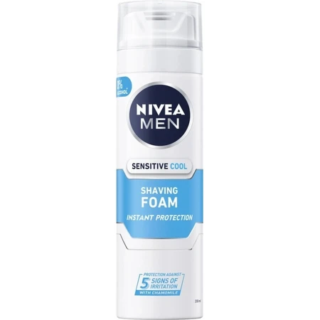 NIVEA MEN Sensitive Cooling 1×200 мл, піна для гоління: ціни та характеристики