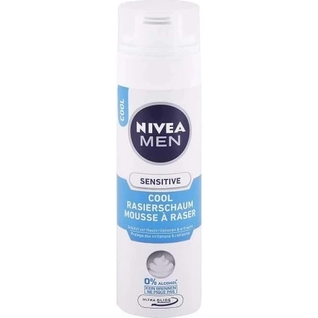 NIVEA MEN Sensitive Cooling 1×200 мл, піна для гоління: ціни та характеристики