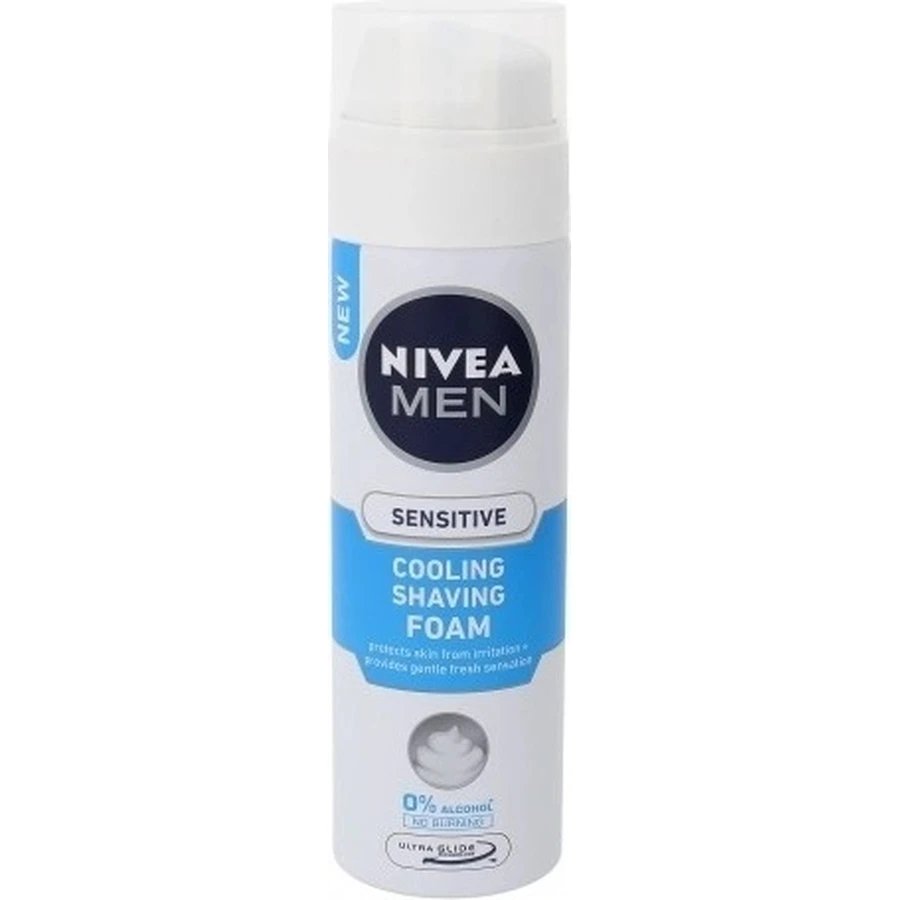NIVEA MEN Sensitive Cooling 1×200 мл, піна для гоління: ціни та характеристики