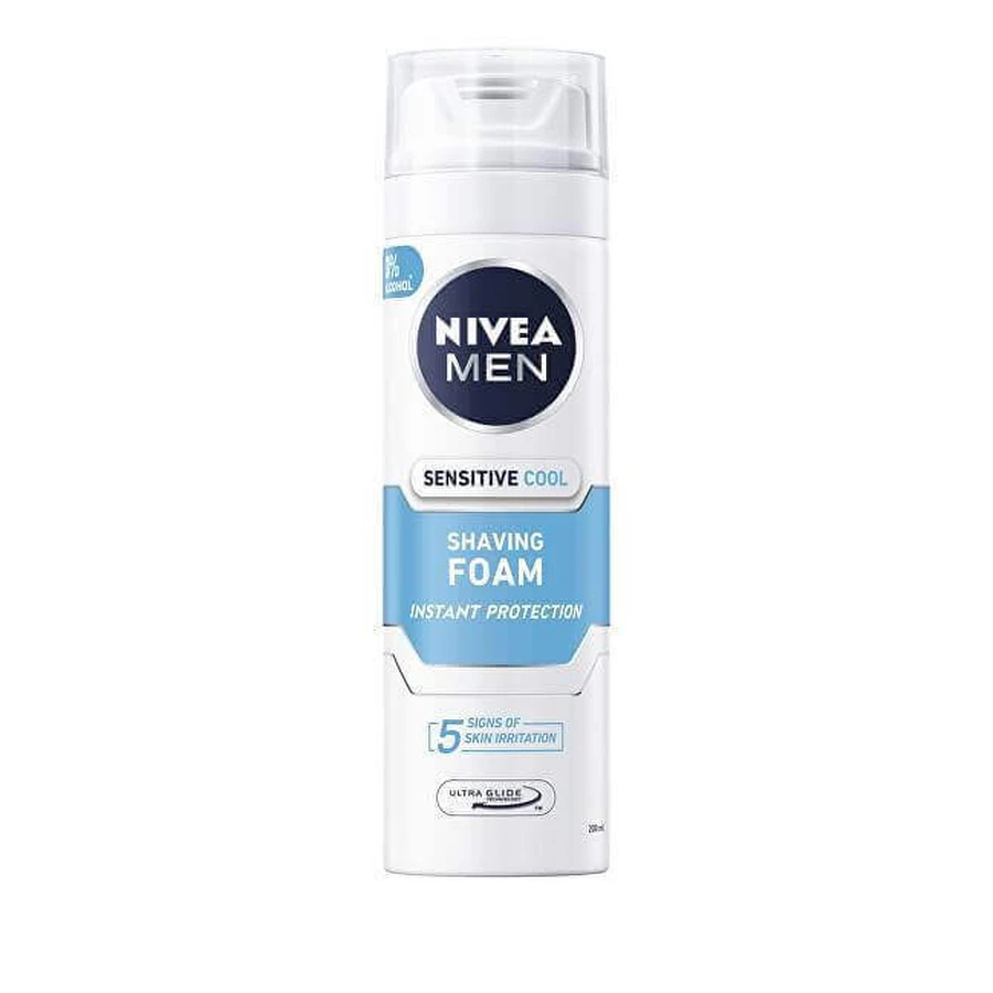 NIVEA MEN Sensitive Cooling 1×200 мл, піна для гоління: ціни та характеристики
