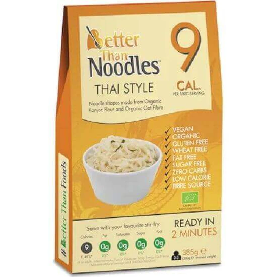 Тайская лапша с конжаком Thai Eco, 385 г, Better than Foods: цены и характеристики