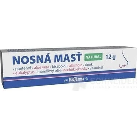 MedPharma NOSNÁ MAS NATURAL 1×12 г, мас: цены и характеристики