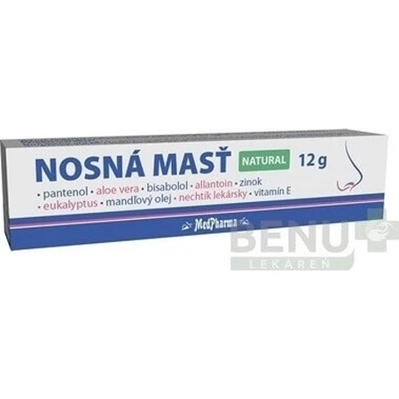 MedPharma NOSNÁ MAS NATURAL 1×12 г, мас: цены и характеристики
